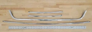 1984-1992 Lincoln Mark VII Rear Glass Window Trim Top Left Right Bottom Complete - Picture 1 of 15