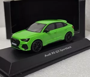 Audi RS Q3 Sportback 2020 Kyalami Verde 1:43 Minichamps No Looksmart, Kyosho (2) - Foto 1 di 18