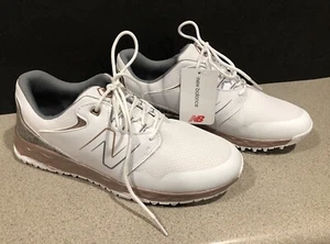 New Balance Golf Ladies Fresh Foam LinksSL v2 Shoes White/Rose Gold Size 9 D - Picture 1 of 20
