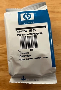 HP Original Tintenpatrone 75 TriColor CB337W CMY ABGELAUFEN - Bild 1 von 1