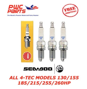 Juego de 3 bujías 3x 4-TEC NGK DCPR8E RXP-X RXT-X 130 215 255 260 GTI GTX GTR - Imagen 1 de 1