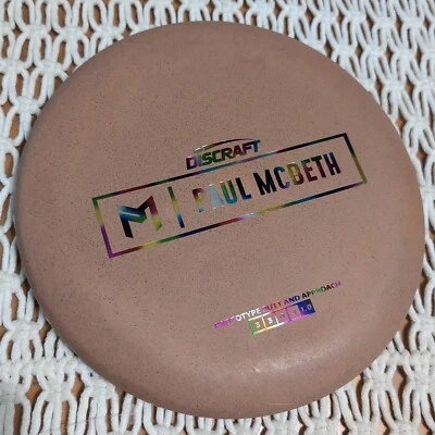 Ultra RARE PROTOTYPE PUTT AND APPROACH PAUL MCBETH  DISCRAFT Kratos  173 EUC - Image 1 of 4