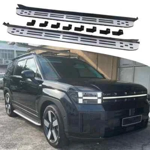 2PCS Side Step Nerf Bars Running Board Fits For Hyundai Santa Fe MX5 2024 2025 - Picture 1 of 9