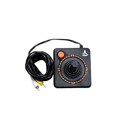 ATARI  Joystick Jakks Pacific 2002 Plug & Play TV Games 10 Games In 1 WORKING - Image 1 of 4