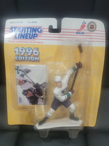 1996 PAUL KARIYA ANAHEIM DUCKS NHL HOCKEY STARTING LINEUP FIGURE & CARD Cover