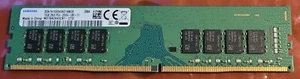 SAMSUNG 16GB DDR4 2666MHz PC4-21300 UDIMM RAM MEMORY MODEL M378A2K43CB1-CTD - Photo 1/1