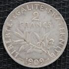 France 2 Francs Sower 1909