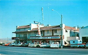 WILD LIFE RESTAURANT & MOTEL, GRAND COULEE, WASHINGTON, ALTE POSTKARTE - Bild 1 von 2