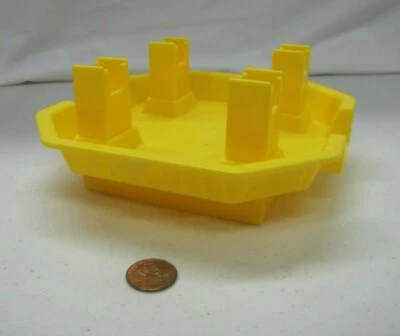 Lincoln Logs Yellow Lookout Platform Tower Part Only Replacement Hasbro Build - Image 1 of 3