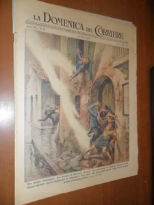 TRE DONNE CARBONIZZATE DA UN FULMINE DURANTE IL TEMPORALE A MESSINA 1948 - Picture 1 of 2