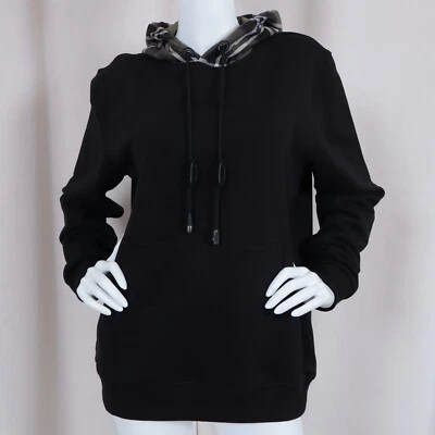 Jersey con capucha a cuadros Burberry para mujer talla XS Foto 1 de 4