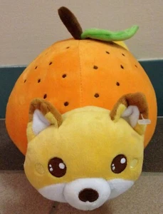 Fruitimals Plush Orange Fox Lucky Squid Studios KICKSTARTER Toy Fruit RARE !! - Picture 1 of 6
