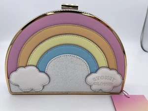 Neu mit Etikett Stoney Clover Ln x Target lila Regenbogen Umhängetasche Handtasche Clutch - Bild 1 von 8