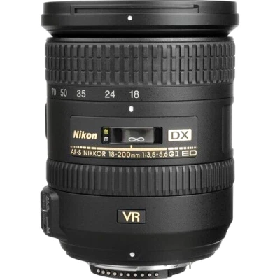 (Open Box) Nikon AF-S DX NIKKOR 18-200mm f/3.5-5.6G ED VR II Zoom Lens #3 - Image 1 of 4