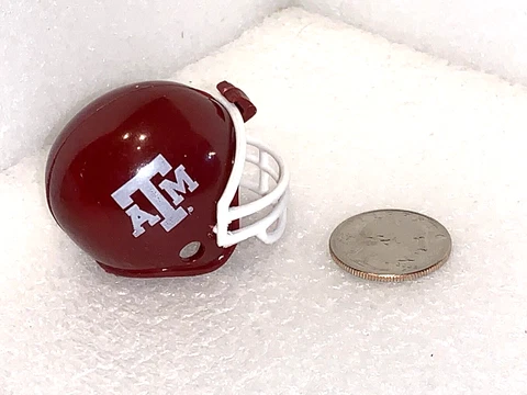 Texas A&M Aggies Vintage 1990s Mini Football Gumball Helmet New Cover