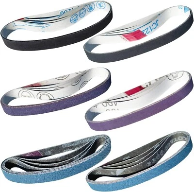 48 Pcs 12 x 12 Knife Sharpener Sanding Belts Kit,Replacement for Work Sharp Orig - Image 1 of 4