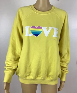 NNT Spiritual Gangster Love Yellow Sweatshirt L - Picture 1 of 5