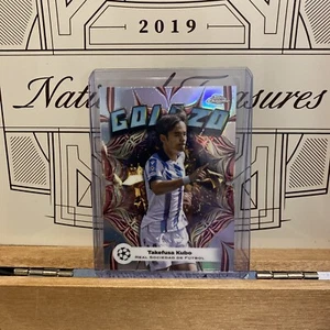 2023/24 TOPPS CHROME UEFA GOLAZO TAKEFUSA KUBO #GL-12 - Picture 1 of 2
