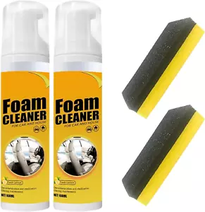 2PCS Foam Cleaner Spray, All-Purpose Household Cleaners for Car & Kitchen (100ML - Picture 1 of 12