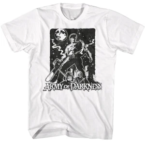 Army Of Darkness Movie Ash Williams Stark Night Men's T Shirt  - Picture 1 of 3