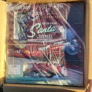 HALLMARK LIONEL SANTA TOYMAKER EXPRESS TRAIN SET VERY RARE NRFB NIB - Picture 1 of 2