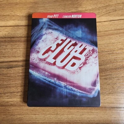 Fight Club (2 discos DVD Steelbook) con inserción - bilingüe - Brad Pitt David Fincher Foto 1 de 4