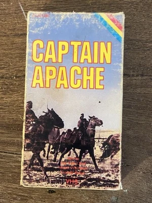 Captain Apache VHS Lee Van Cleef In Color 1986 - Image 1 of 3