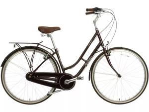 Pendleton Somerby Deluxe 8-Speed Hybrid Bike - Plum - Medium Frame (Dirt) A - Picture 1 of 17