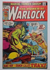 Warlock #4 "Death Of Triax" Gil Kane Art "Dr. Doom" - Picture 1 of 8