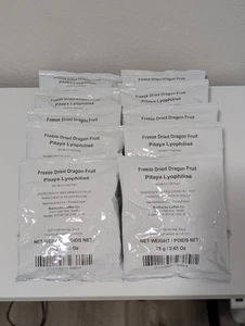 Starbucks 10-PK Freeze Dried Dragon Fruit 2.65 OZ EA BB 6/17/25 - Picture 1 of 3
