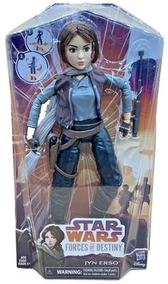 Star Wars Forces of Destiny Jyn Erso 11" Action Doll Hasbro Rogue One Boxed Gift - Image 1 of 4