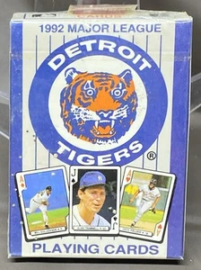 Detroit Tigers Major league Baseball 1992 Playing Cards - Picture 1 of 6