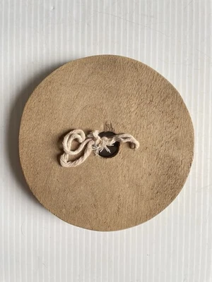 Antique Primitive Wooden Crock Lid/ Sauerkraut Press Plate 6” Replacement - Image 1 of 4