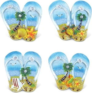 CoTa Global Flip Flop blau, silber, braun, gelb, orange, grün, weiß - Bild 1 von 6