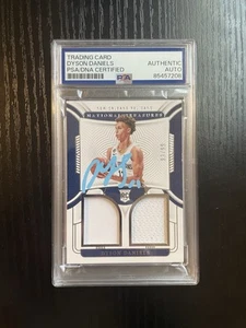 Dyson Daniels 2022-23 National Treasures Rookie Patch Auto PSA DNA Authentic - Picture 1 of 2