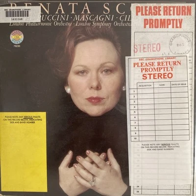 Renata Scotto - Verdi ,Puccini ,Mascagni ,Cilea Catalani  CBS79230 - 2LP 1976 NM - Image 1 of 4