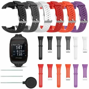 Per smartwatch Polar M400 M430 ricambio cinturino in silicone cinturino cinturino cinturino - Foto 1 di 18