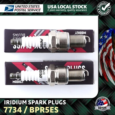 Nuevas 2x Bujías de Iridio para Mazda B2000 1984-1987 2,0 L Duraderas Stock en EE. UU. Nuevas Foto 1 de 4