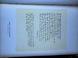 Facsimile of letter by Samuel Taylot Colerdige , 1815 - Foto 1 di 2