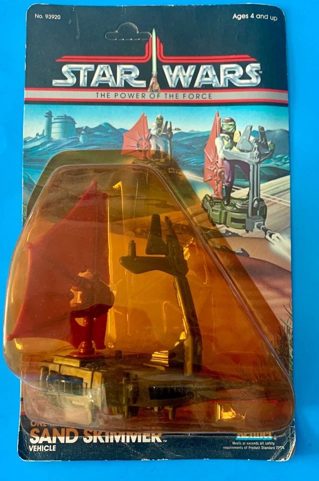 Star Wars Power of the Force Imperial Sniper Vehicle Kenner 1984 Carded