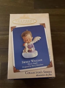 NIB~2003Hallmark Keepsake Ornament“Sweet William”Mary’s Angels Collectors Series - Picture 1 of 3