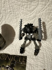 Lego Bionicle Toa Nuva Onua Nuva (8566) Complete Figure:working Arms, Cano,Instr