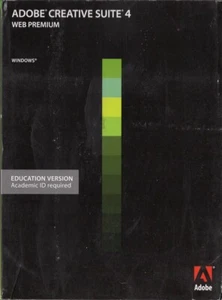 ADOBE CREATIVE SUITE 4 - Windows Web Premium, Education Version - Read - Picture 1 of 2