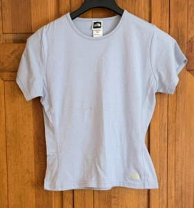 Camiseta para mujer The North Face Vaporwick manga corta azul etiqueta talla M - Imagen 1 de 5