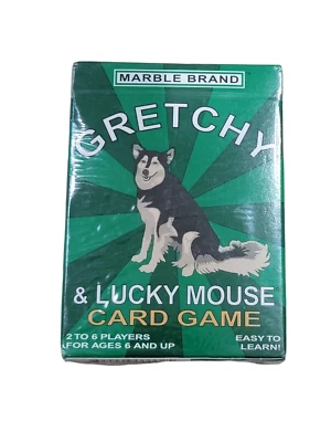 New 2003 Gretchy & Lucky Mouse Card Game By Marble Brand Games Rare - Image 1 of 4