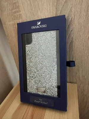 Genuine Swarovski iPhone XS Max hard case bumper NEW Swarovski crystals - Image 1 of 4