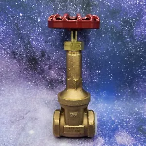 CRANE 428 BRONZE GATE VALVE. 1", 125 SWP, 200 CWP, RISING STEM New FAST SHIPPING - Picture 1 of 12