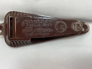 Vintage Scovill Greifer Druckknopf Größen #15 #16 Top Zustand - Bild 1 von 5