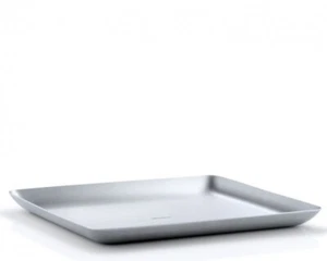 Blomus Basic Tablett Snackstablett Beilagenplatte Platte Edelstahl 17 x 20 cm - Bild 1 von 1