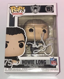 Howie Long Signed Oakland Raiders Funko Pop Auto JSA COA HOF #151 - Picture 1 of 2